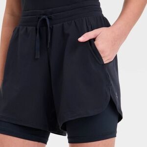 Black All In Motion Shorts